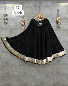 Ethnic Wear Lehenga <b>Skirt</b> for <b>Women</b> <b>Purple</b> Heavy Khadi Cotton Hand Block Print Moisture Wicking Traditional Design for Best - Product Image 4