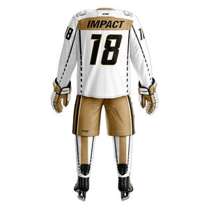 Uniformes de hockey sur glace sublimés respirants personnalisés de la meilleure qualité pour ensembles d'uniformes supérieurs - Product Image 5