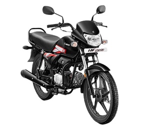 Moto HF Deluxe Or Noir XSens Technologie Moteur coupé à l'automne Béquille Latérale Moteur d'Inde - Product Image 4