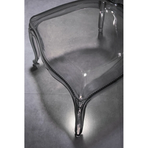 Set di 4 Sedie Moderne Trasparenti Stile Belle, Sedie Impilabili Trasparenti per Eventi, Matrimoni e Banchetti - Product Image 3