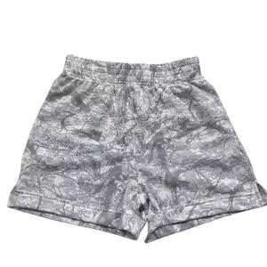 Short camouflage pour femmes avec motif solide épaisseur en molleton de coton doux Poches avec logo personnalisé pour vêtements de salon Short en gros - Product Image 5