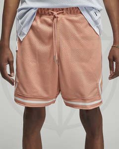 Short de basket-ball décontracté pour hommes pour les sports d'été confortable coupe toute la journée élégant motif solide respirant maille taille élastique - Product Image 1