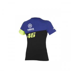 T-shirt officiel Yamaha Racing pour femme, pour Valentino Rossi, pour VR46, pour MotoGP M1, manches courtes, respirant, vêtements de course moto et automobile - Product Image 2