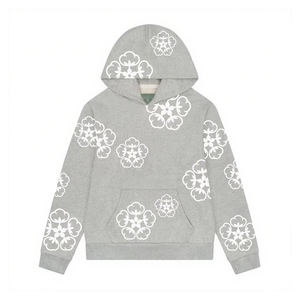 Sweats à capuche personnalisés délavés à l'acide, sweats à capuche amples et délavés, vêtements pour hommes, vêtements décontractés, vestes universitaires - Product Image 6