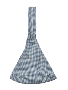 Porte-bébé en coton et lin bleu OEM, respirant, pour l'été, vente en gros - Product Image 2