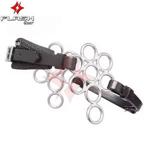 Hackamore Bit de haute qualité en acier inoxydable avec culotte de rembourrage souple Dutch Gag Bit German Silver Bit Horses Better - Product Image 5