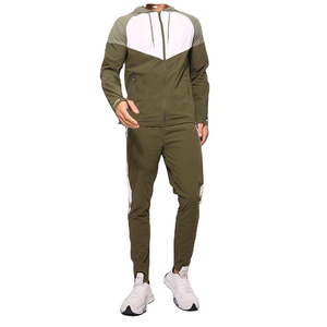 Conjunto Deportivo de Primera Calidad, 100% Nailon, Forro Polar Sólido, Chaqueta con Cierre, Ligero, Impermeable, Transpirable, Cortavientos - Product Image 1