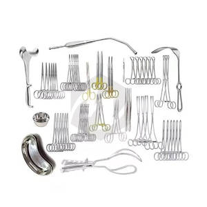 Cureta de hueso ortopédica Premium, dientes y cuchara de hueso de acero inoxidable, juego completo de 5 piezas, instrumentos médicos de curetaje óseo - Product Image 5