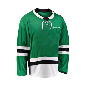 Maillot de hockey sur glace 100% polyester à quantité minimale de commande basse pour hommes vêtements de sport maillot de hockey sur glace grande taille à vendre - Product Image 3