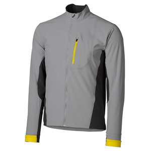 Veste coupe-vent imperméable de haute qualité pour l'extérieur, noire, doublée de soie en toile enduite, polyester, unisexe, hiver 2025 - Product Image 5