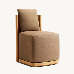 Un fauteuil de style moderne simple, adapté à une utilisation en extérieur, durable et de bonne qualité, fabriqué en bois de teck. - Product Image 5