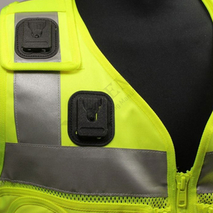 Gilet réfléchissant de sécurité multifonctionnel à haute visibilité Gilet de sécurité à fermeture éclair frontale à bas prix Gilets de sécurité Hi Viz Workwear Vest - Product Image 5