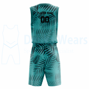 OEM personalizado 100% poliéster transpirable baloncesto uniformes conjuntos personalizado equipo logotipo nombre Número Transferencia de Calor impreso ropa deportiva - Product Image 2