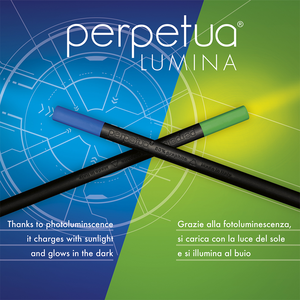 Perpetua Thiết Kế Thiết Lập <span class=keywords><strong>2</strong></span> Thân Thiện Với Môi Tái Chế Graphite Vẽ Bút Chì Ý-Made Glow-in-The-Dark Erasers Tiêu Chuẩn Sưu - Product Image 6