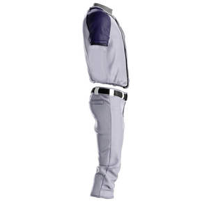 Maillots et pantalons de baseball personnalisés de qualité supérieure, vente en gros de vêtements de sport, uniformes de baseball vierges pour hommes, vente en gros OEM - Product Image 3