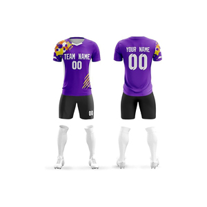 Factory Wholesale Sublimated Breathable Soccer Suits Soccer Wear Jersey Set Football Uniform Made in Pakistan - Product Image 4