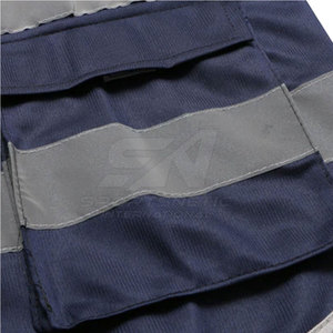 Chaleco de Trabajo Resistente, Tejido Transpirable con Múltiples Bolsillos para Herramientas, Chaleco de Trabajo en Venta en Línea - Product Image 4