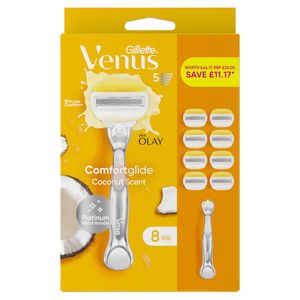 Gillette-Recargas de cuchillas de afeitar extra suaves para afeitado de mujer, Venus, 4 unidades - Product Image 4