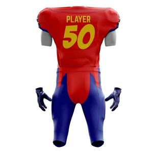 Uniforme de fútbol americano profesional Camisetas personalizadas Equipo de fútbol Kits deportivos personalizados para adultos y niños de alto rendimiento - Product Image 3