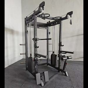 Rack de <span class=keywords><strong>musculation</strong></span> multifonctionnel, cage de squat, machine Smith, entraînement de force, exercices de <span class=keywords><strong>musculation</strong></span>, <span class=keywords><strong>musculation</strong></span> du torse - Product Image 2