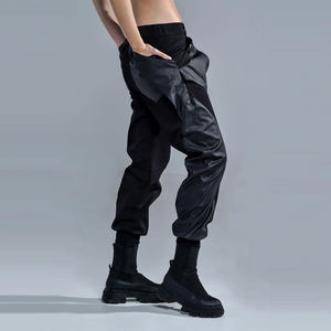 กางเกงพียูขากว้างแบบสปอร์ตสำหรับผู้หญิงกางเกงหน้าหนาวคุณภาพสูงสไตล์อินเทรนด์ - Product Image 6