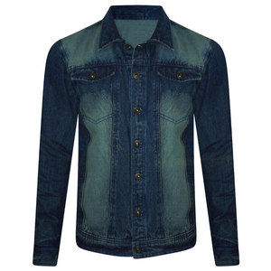 Chaqueta de Mezclilla para Hombre, Estilo Casual, Moda Urbana, Precio Bajo, Alta Calidad, 100% Algodón, Transpirable, Ligera, para Uso Diario - Product Image 1