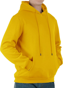 Pulls à Capuche Personnalisés Décontractés de Couleur Unie pour Hommes, Vente en Gros Printemps Automne Classique Confort Hoodies - Product Image 3