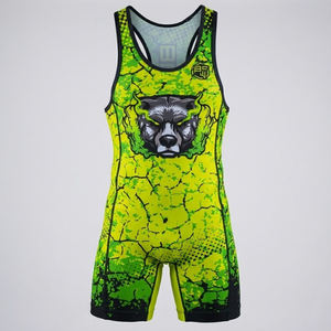 Combinaisons de lutte tricotées sur mesure, grandes tailles, légères, personnalisées OEM, vente en gros, faible MOQ - Product Image 1