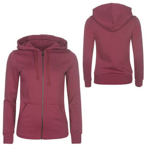 Sudaderas con capucha de manga larga de algodón personalizadas de alta calidad con cremallera, ropa de invierno transpirable de talla grande, sudaderas con capucha de punto estampadas para mujer - Product Image 6