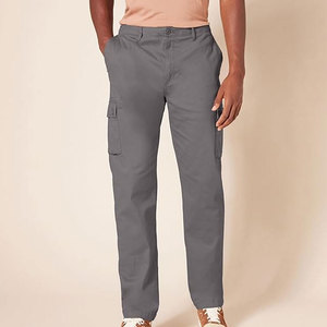 Pantalon cargo d'extérieur pour homme, multi-poches, design décontracté, respirant, coupe-vent, nouveau tissu, vente en gros, élastique, 6 poches - Product Image 6