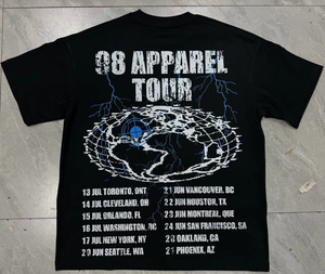 เสื้อยืดระบายอากาศผ้าฝ้าย100% วินเทจสำหรับทุกเพศเสื้อยืดสีดำพิมพ์ลายดิจิตอลขนาดใหญ่ออกแบบโลโก้ได้ตามต้องการ - Product Image 6