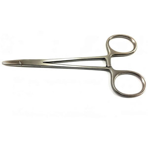 Portaagujas Baumgartner, Pinzas de Sutura Quirúrgicas Rectas, Acero Inoxidable, Certificado CE, OEM - Product Image 4