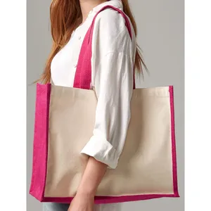Borse Shopper Promozionali Classiche in Juta Sostenibile: Soluzione di Merchandising Sostenibile per Stampatori - Product Image 5
