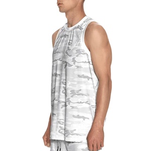 Chaleco Deportivo Unisex con Estampado de Camuflaje, Material Grueso de 240 g/m², Impresión por Sublimación, Ropa Deportiva de Moda, Talla Grande - Product Image 2