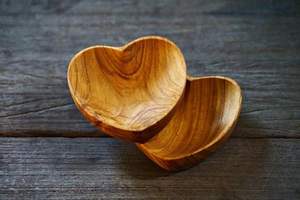 Bol à salade en bois fait à la main de concepteur de haute qualité bol à mélanger de cuisine bols à plateau de service en bois d'acacia uniques au meilleur prix - Product Image 2