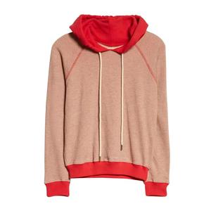 Haute qualité pleine fermeture éclair surdimensionné 100% coton polaire à manches longues couleur unie sweats à capuche pour femmes - Product Image 5