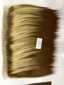 El mejor grado 5x5 HD Cierre de encaje Hueso naranja Cierre recto 100% Cabello humano crudo Atado a mano Frontal de encaje para pelucas largas - Product Image 6