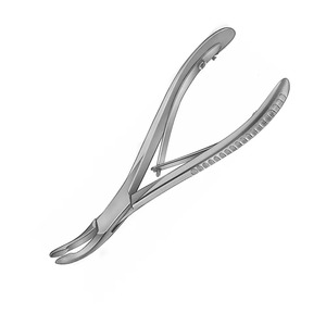 Rongeurs Óseos, Instrumento Quirúrgico de Acero Inoxidable Duradero, Diseño de Agarre Fuerte, Ideal para Uso Médico Ortopédico - Product Image 4