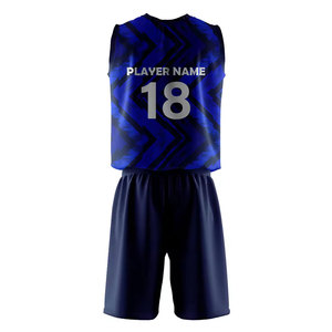 Tenue de volley-ball premium pour hommes avec maillot respirant et short assorti pour les entraînements d'équipe et les matchs. - Product Image 2