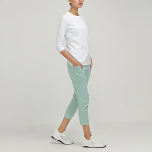 Camisetas de manga larga para mujer de moda informal de algodón 100% de alta calidad/camisas de manga larga para mujer de talla grande al por mayor de todas las tallas - Product Image 3