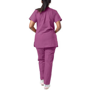 ชุดสครับแขนสั้นสำหรับผู้หญิงชุดสครับ100% - Product Image 4