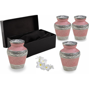 Elegant Luxury Classic <b>Keepsake</b> Urn High-Class Memorial for Human & <b>Pet</b> <b>Ashes</b> for Family Tribute & Funeral - Product Image 1