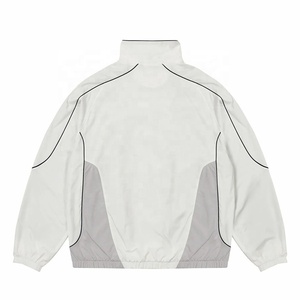 เสื้อแจ็คเก็ตวินด์เบรกเกอร์แบบซิป ผ้าไนลอนล้างสี พิมพ์ลาย งานวินเทจ น้ำหนักเบา กันลม เหมาะสำหรับกิจกรรมกลางแจ้ง สำหรับผู้ชาย - Product Image 2