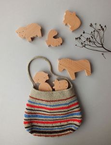 Jouets en bois fabriqués à la main-ensemble de jouets en bois naturel de 99GD-jouet en bois personnalisé pour fille - Product Image 5