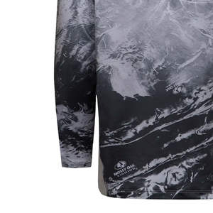 Chemises de pêche en tissu polyester avec impression par sublimation personnalisée, concevez votre propre logo personnalisé, manches longues, performance UPF 35 - Product Image 5