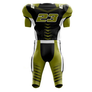 Uniforme de fútbol americano Unisex de alta calidad, camiseta juvenil hecha a medida, conjunto de manga corta, diseño transpirable - Product Image 2