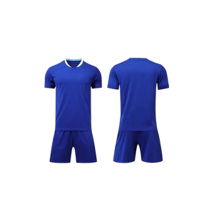 Uniforme de Fútbol Personalizado Premium al por Mayor, Fabricante de Camisetas y Pantalones Cortos de Fútbol, Conjunto de Tela de Poliéster de Alta Calidad, OEM ODM - Product Image 4