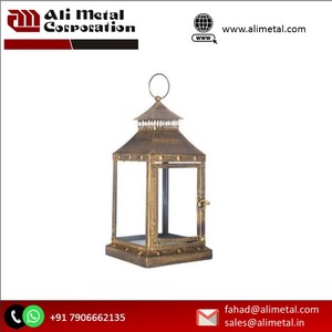 Style européen maison forme fer verre bougeoir coupe-vent métal maison noël lanterne décoration vente chaude caractéristique pour - Product Image 6