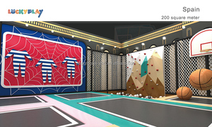 Zona de juego interior compacta de dos capas en España Kids Loved CE Certified Commercial Indoor Playground Project para niños y niños pequeños - Product Image 5