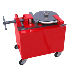 Dobladora eléctrica de tubos de acero inoxidable, dobladora de tubos cuadrados y redondos con motor de 5mm-90mm y componentes del núcleo del motor - Product Image 1